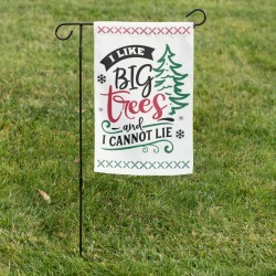 Funny Christmas Garden Flag