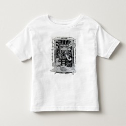 Printing workshop Toddler T-shirt, Toddler Unisex, Size: 4T, White