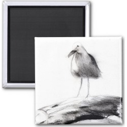 California Seagull 2012 2 Inch Square Magnet found on Bargain Bro Philippines from Zazzle for $4.25