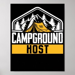 Camper Outdoor Tent Campground Host