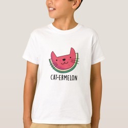 Cat-ermelon Funny Cat Watermelon Puns
