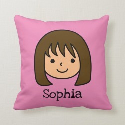 Cute Personalized Pillow for Kids