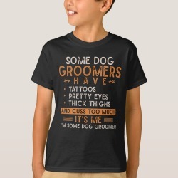 Dog Grooming Animal Tattooed Dog Groomer