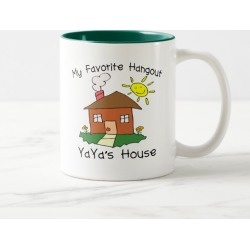 Favorite Hangout YaYa's House Two-tone Coffee Mug found on Bargain Bro Philippines from Zazzle for $16.85