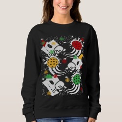 Pickleball Christmas Ho Ho Ho Fun Sports Games