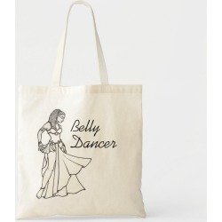 Belly Dancer Tote Bag