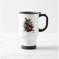 Avengers Attack Graphic Travel Mug found on Bargain Bro from Zazzle for USD $21.20