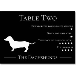 Dog lovers funny dog breed guest trait dachshund