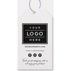 Custom Business Logo with Social Media Product