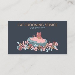 Cat Grooming Service Bath Cute