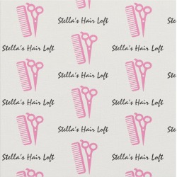 Custom Hairdresser Pink Scissor Comb Fabric found on Bargain Bro Philippines from Zazzle for $25.30