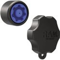 RAM Mounts Combination Pin-Lock Security And Key Knob for 1" Diameter B Size Arms