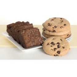 David's Gluten Free - Dairy Free - Chocolate Chip Cookie Brownie Combo (4 each)