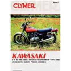 Clymer Street Bike Manual - Kawasaki Z & KZ 900-1000cc Chain & Shaft Drive (Includes C Series Police Models)