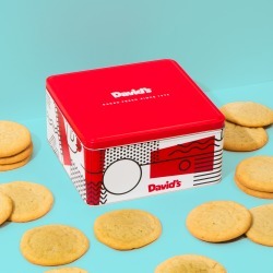 Fresh Baked Sugar Cookies - size: 2lb Signature Cookie Tin