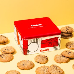 Fresh Baked Oatmeal Raisin Cookies - size: 2lb Signature Cookie Tin