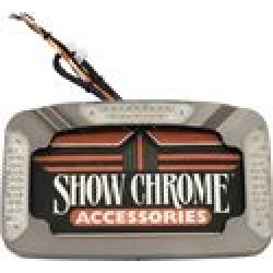 Show Chrome L.E.D. License Plate Holder