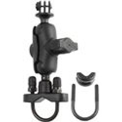 RAM Mounts Short Double Socket Arm and GoPro Hero 3 Camera Mount with U-Bolt Mount