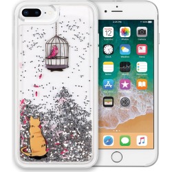 Vera Bradley Glitter Flurry Case for iPhone 7+/8+, Blue
