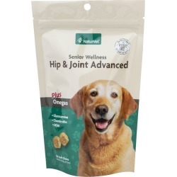 NaturVet Senior Dog Hip & Joint Soft Chews - 120ct