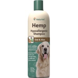 NaturVet Hemp Hypoallergenic Shampoo for Dogs
