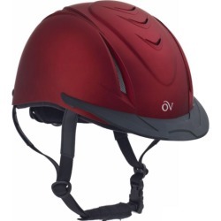 Ovation Metallic Schooler Helmet LG/XL Red