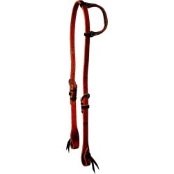 Reinsman Tied and Twisted Sliding Ear Headstall found on Bargain Bro from Horse.com for USD $59.27