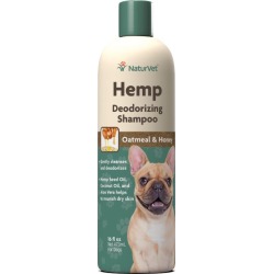 NaturVet Hemp Deodorizing Shampoo for Dogs