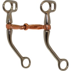 Diamond R Copper Mouth Tom Thumb Bit