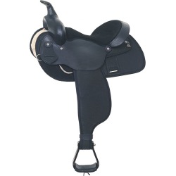 Fabtron Cordura Square Trail Saddle 15 Black