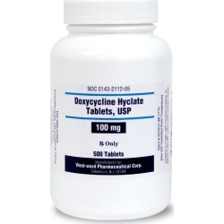 Doxycycline Hyclate 100mg 1 Tablet