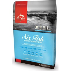 ORIJEN Six Fish Dry Cat Food 4lb