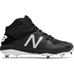 New Balance Mid-Cut 4040v4 Metal Baseball Cleat Mens Shoes Black