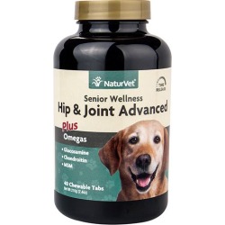 NaturVet Senior Dog Hip and Joint Support 40 ct