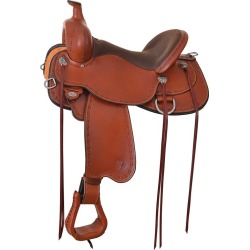 Circle Y Alpine Flex2 Trail Saddle 16 Wide Wal