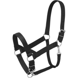 Tough-1 Nylon Draft Halter Black