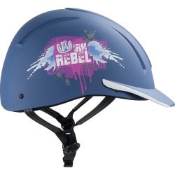 IRH EquiPro Western Helmet M/L Blue Rebel