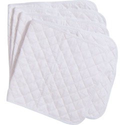 Tough-1 Basic Quilted White Leg Wraps 16In
