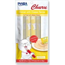 Churu Puree Creamy Chicken with Cheese Cat Treat