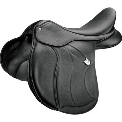 Bates AP+ CAIR Saddle Luxe Leather 17.5 Black