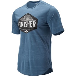 New Balance Men's 2019 NYC Marathon Q Speed Breathe Short Sleeve Blue