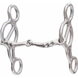 Professionals Choice Short Shank Gag Half/Half Bit