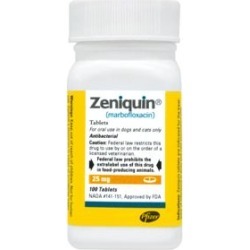 Zenequin for Dogs and Cats 25mg 100 Tablets