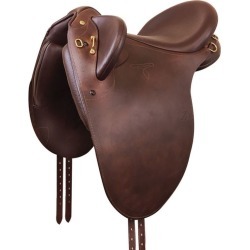 Bates Outback Heritage Saddle CAIR XL Brown