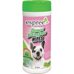 Espree Oatmeal and Baking Soda Dog Grooming Wipes