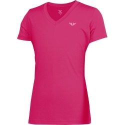 TuffRider Childs Taylor Short Sleeve Tee S Plum