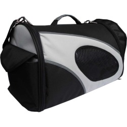 Pet Life Airline Phenom-Air Pet Carrier Black