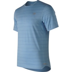 New Balance Men's Seasonless Short Sleeve Blue