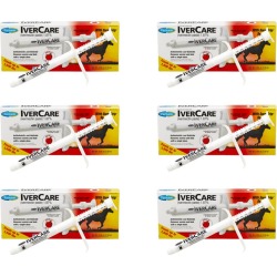 IverCare 1.87% Ivermectin Paste Wormer 6-Pack