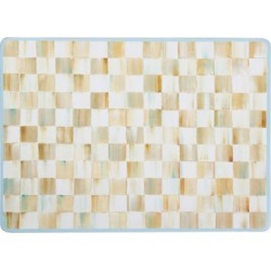 MacKenzie-Childs Parchment Check Cork Back Placemats - Set of 4